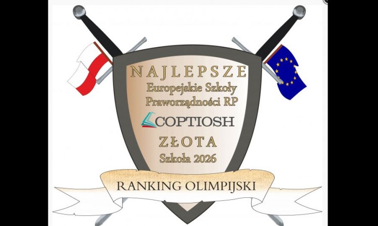 Tytuł Złotej Europejskiej Szkoły Praworządności RP 2026 dla Szkoły Podstawowej Zakonu Pijarów w Krakowie