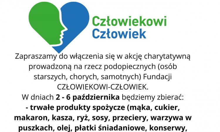 Akcja charytatywna szkolnego wolontariatu